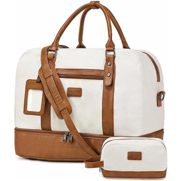 Weekender Bags for Women Large Overnight Bag Weekend Travel Duffel Bag - Picture 1 of 6